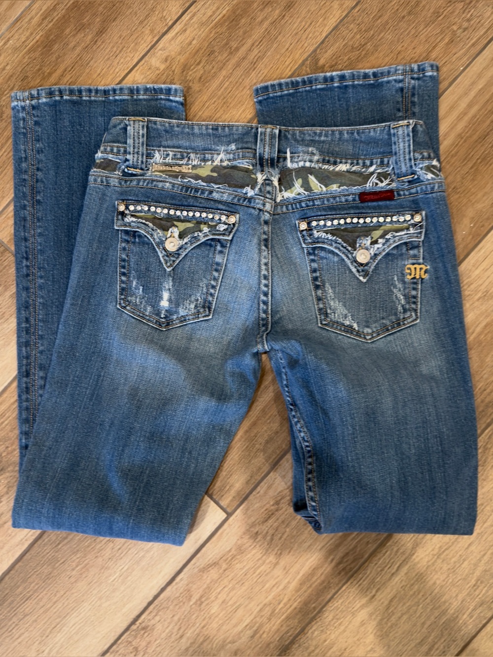 Miss Me Embellished Bootcut Jeans Size 30